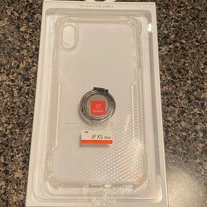 NEW iPhone XS Max Clear Case With Finger Ring!